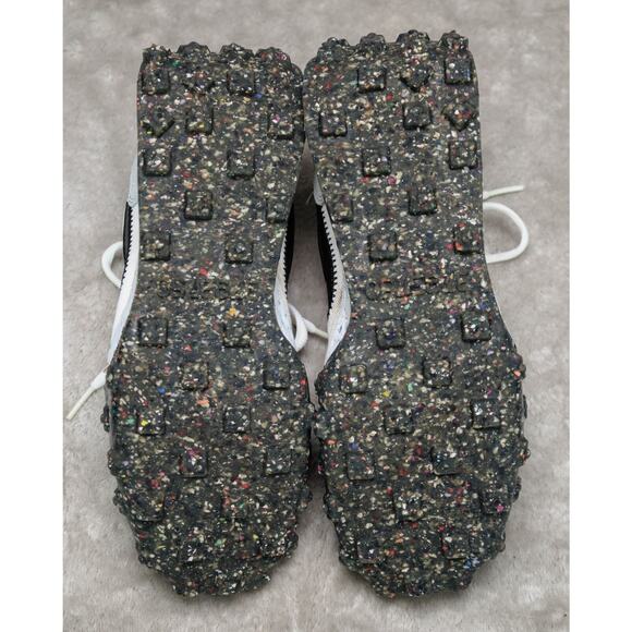 Nike Waffle Racer Crater White Black Gray Sneakers Womens Size 7 CT1983-104 - Picture 6 of 16